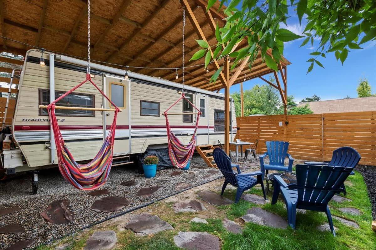 #Stayinmydistrict Twin Falls Backyard Glamper Exterior photo